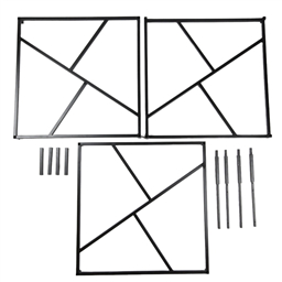 Дровница Куб разборная