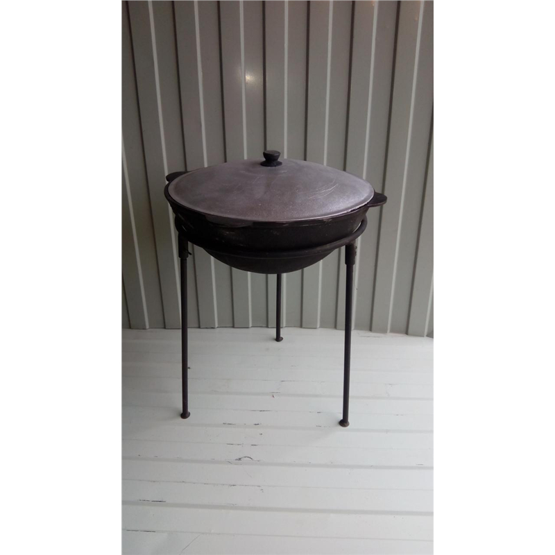 Казан узбекский 16 литров на треноге