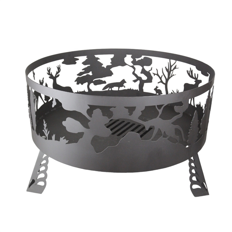 Костровище с зольником Лес (d66xв46,5см)