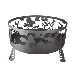 Костровище с зольником Лес (d66xв46,5см)