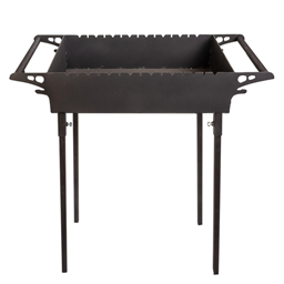 Мангал Надежный 3мм малый, Ш 350 * Д 550 * В 900 ГД 780