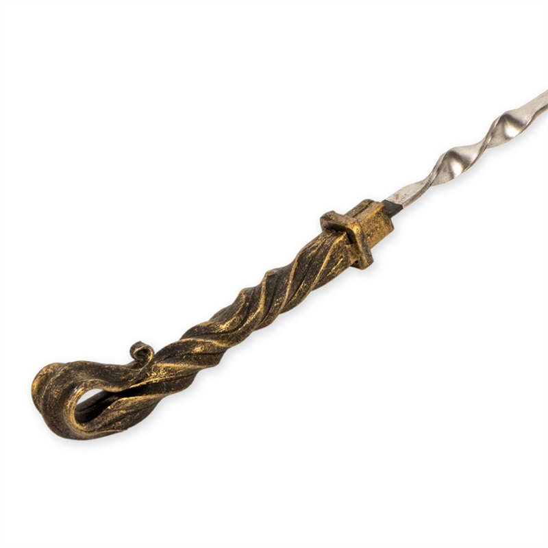 Шампур 3*12*550 кованая ручка Скорпион